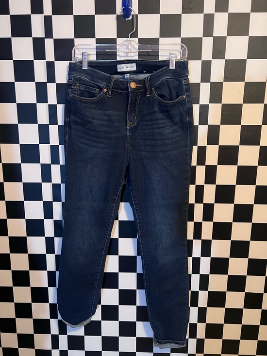 Lane Bryant Denim - Lane Bryant Dark Indigo Skinny Jeans